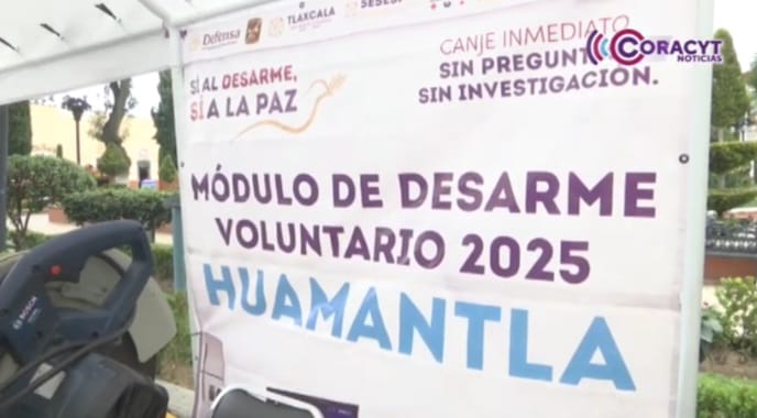 Permanece campaña de “Canje de Armas 2025” en municipios de Tlaxcala
