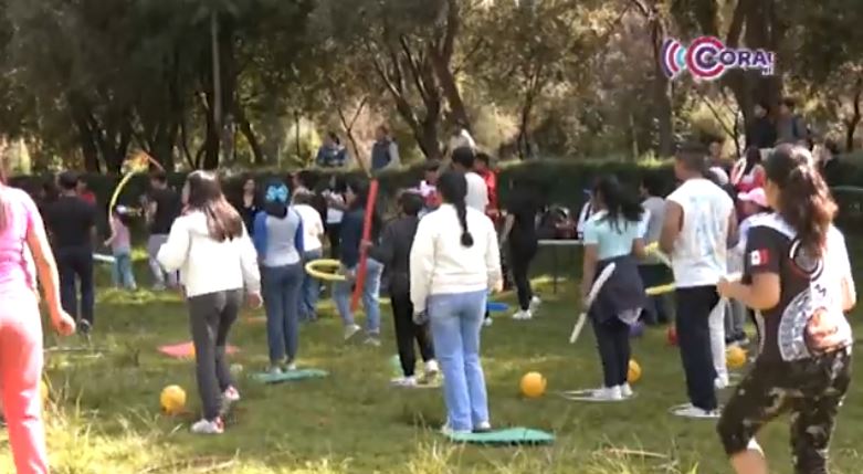 Participaron más de 80 jóvenes en jornada de activación física en Apetatitlán 