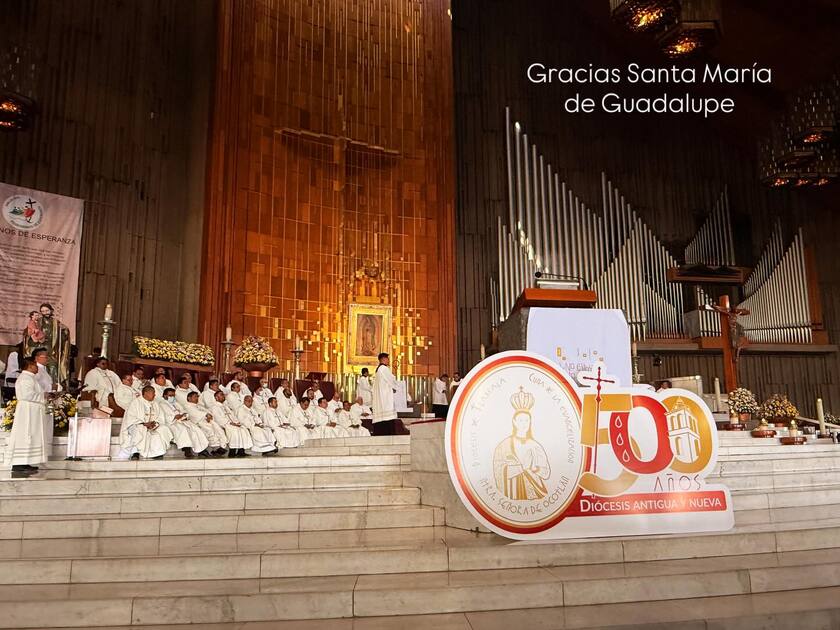 Feligreses tlaxcaltecas visitaron la Basílica de Guadalupe
