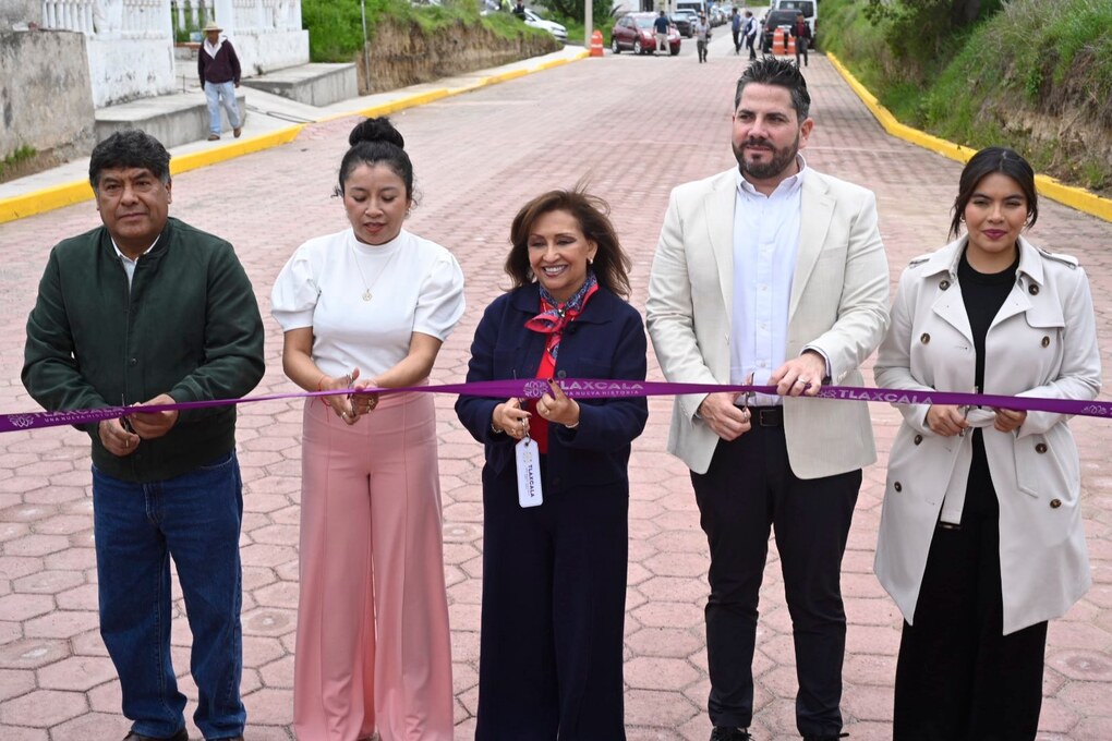 Fortalece gobierno estatal infraestructura urbana en Muñoz de Domingo Arenas y Tecopilco