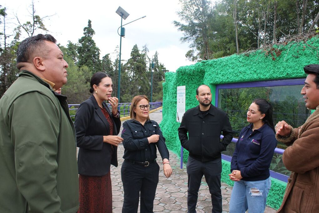 Recorre secretaria de Turismo Federal, Josefina Rodríguez, Zoológico del Altiplano