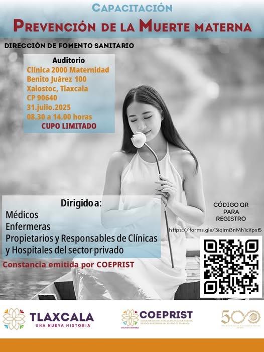 Convoca Coeprist a jornada de capacitación para prevenir muertes maternas en el sector salud privado