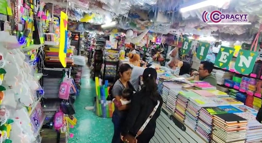 Registran papelerías repunte en sus ventas por regreso a clases
