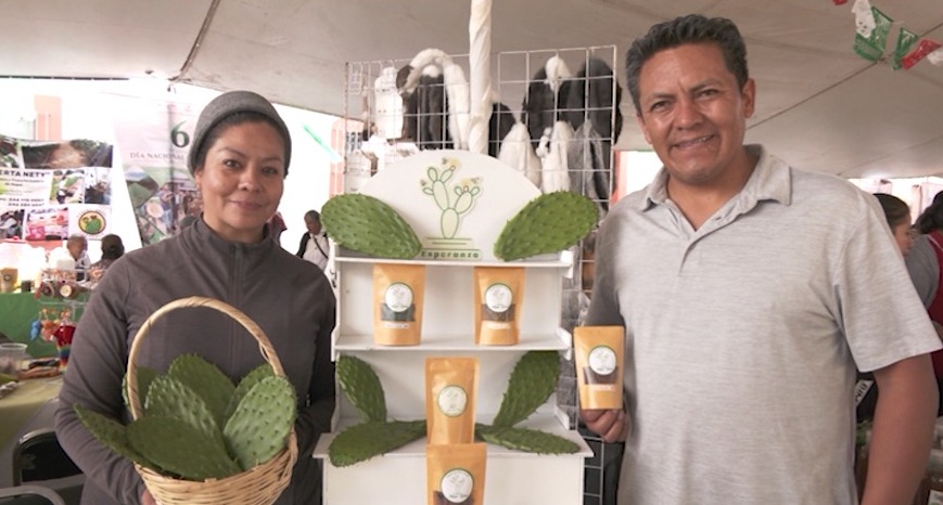 Dulce de nopal “Noparricos” conquista mercados internacionales