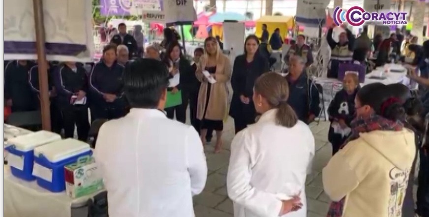 Llegó el “Carrusel de Información y Servicios” del Sedif a Amaxac