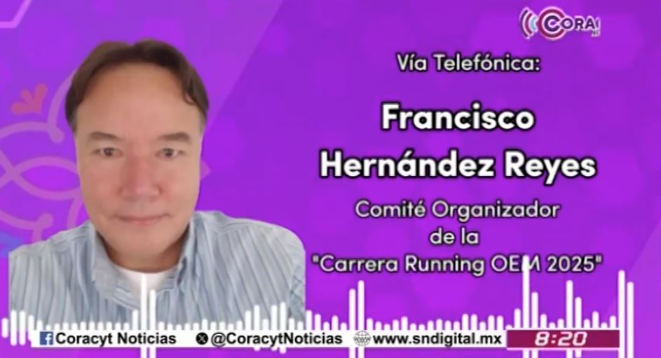 En entrevista vía telefónica, el integrante del Comité organizador, Francisco Hernández Reyes