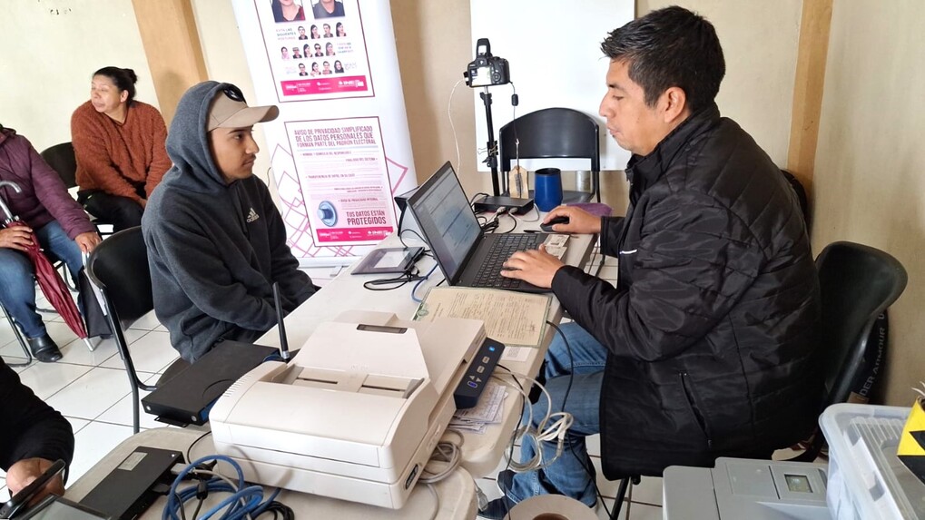 Realizó INE Tlaxcala más de 18 mil trámites en junio, tras reinicio de labores en los módulos