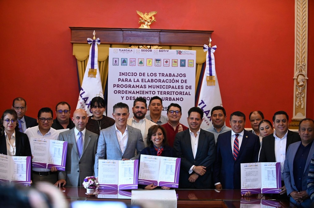 Inician Programas Municipales de Ordenamiento Territorial y Desarrollo Urbano en Tlaxcala