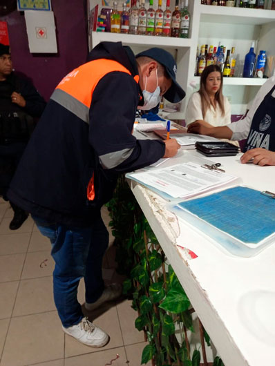 Realiza Coeprist operativo de verificación nocturno en Apizaco