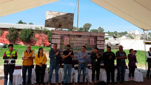 SMA se suma a llamado de Conagua para reforestar, limpiar y sanear la cuenca del alto Atoyac