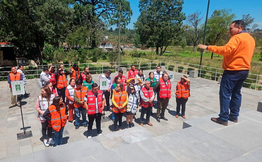 Realizan simulacro de sismo en Ciudad Judicial