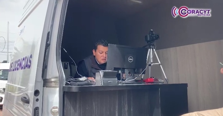 Unidad móvil de la Secretaría de Movilidad y Transporte ha emitido 700 licencias