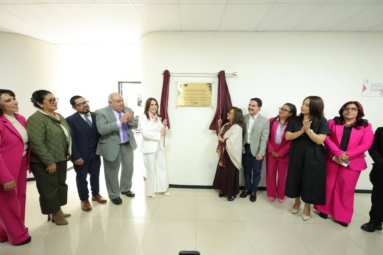 Inauguran Sala de Oralidad en la Casa de Justicia de Zaragoza  de Zacatelco