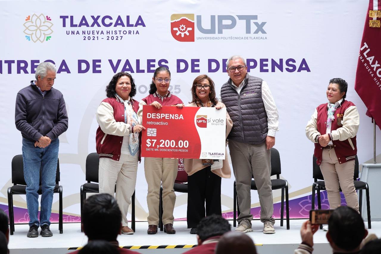 Comunidad universitaria de la UPTx agradece respaldo de la gobernadora Lorena Cuéllar