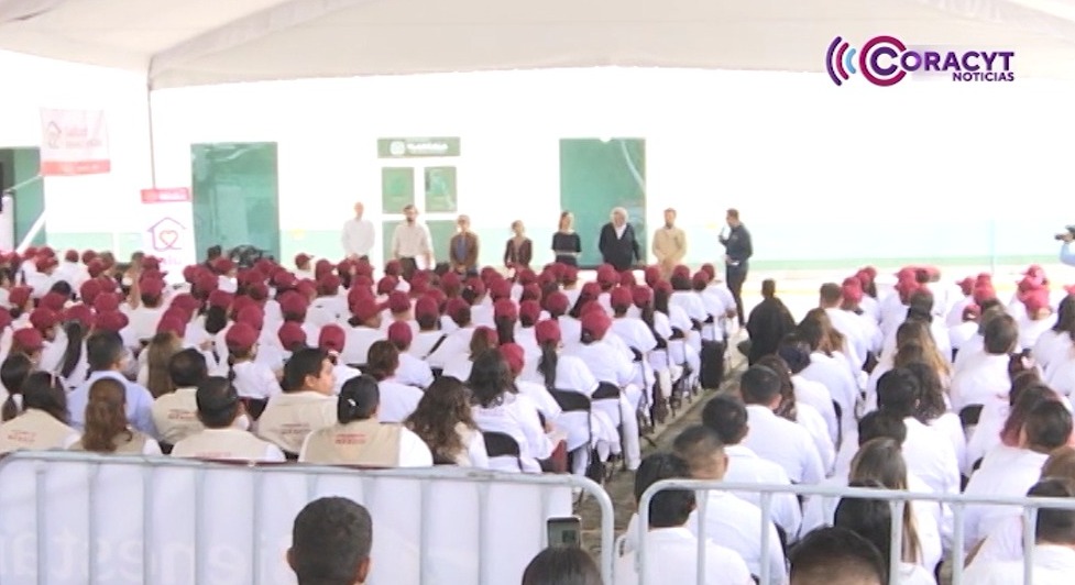 Contribuirán personal  de “Salud Casa por Casa” a fortalecer el bienestar de los tlaxcaltecas