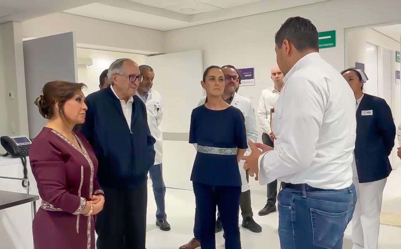 Visita de presidenta a las Unidades de Hemodiálisis y de Mínima Invasión detona más inversión hospitalaria en Tlaxcala