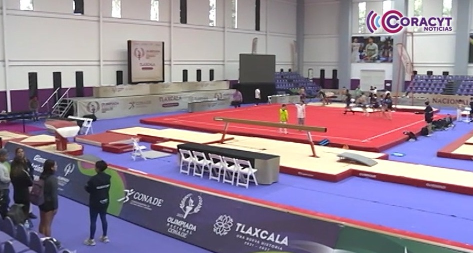 Delegaciones de gimnasia artística arriban a Tlaxcala para la Olimpiada Nacional 2025