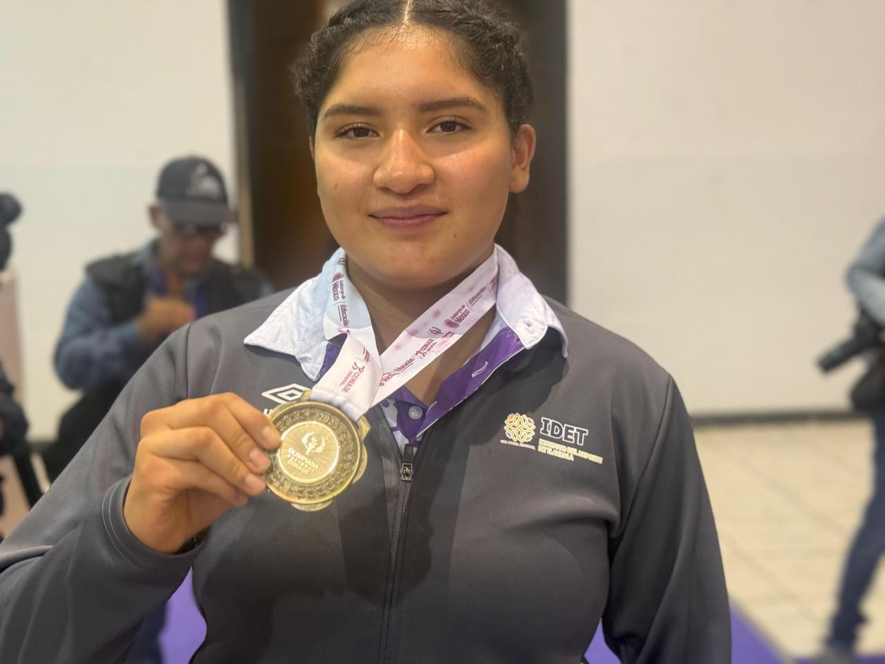 Conquista Natalia Padilla oro en judo en Olimpiada Nacional