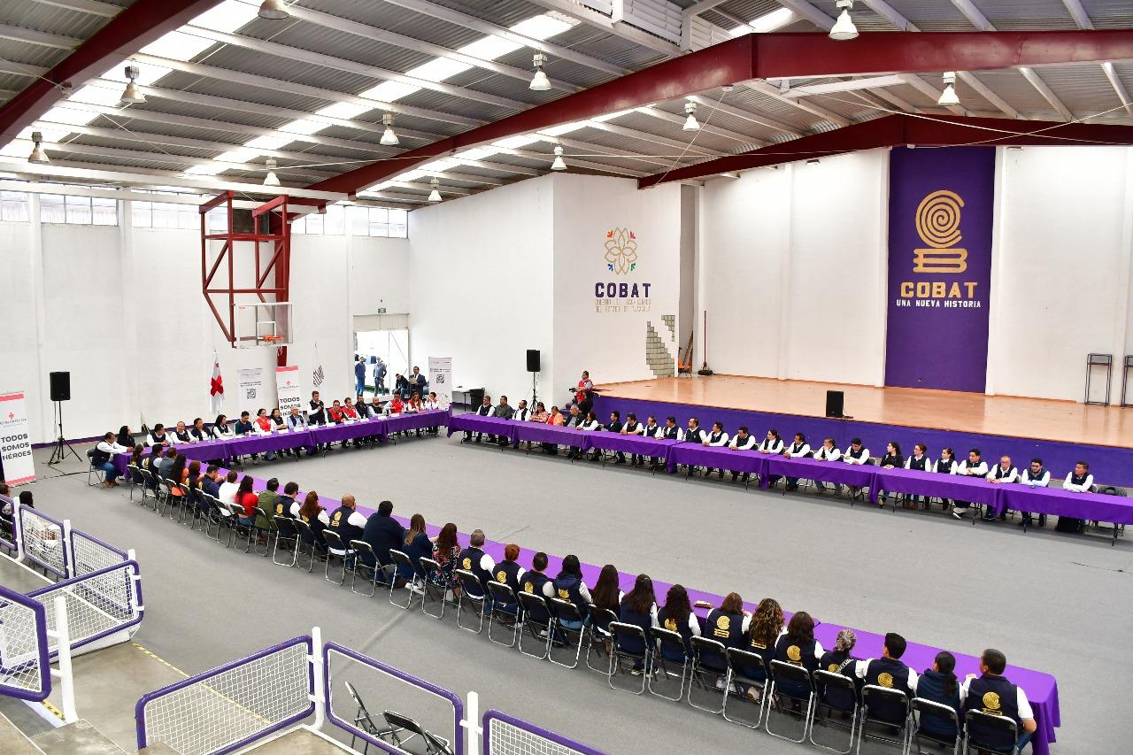Cobat y Cruz Roja Mexicana firman alianza a favor del bienestar juvenil en Tlaxcala
