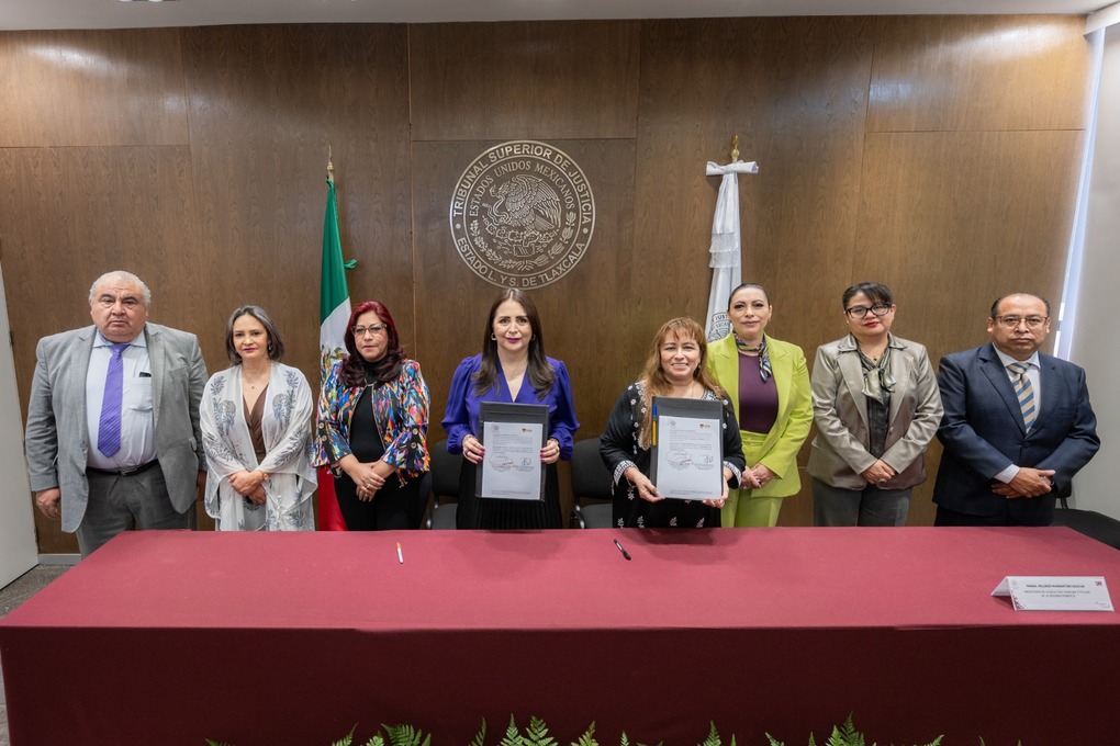 Firman convenio de colaboración Poder Judicial e Instituto de Posgrados Nantli