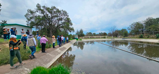 Evalúan CEAS y Conagua condiciones de la presa de Atlangatepec