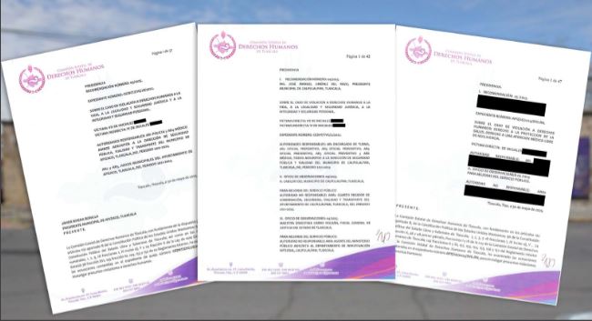 Emite CEDHT 3 recomendaciones, dos a municipios y una a la Secretaría de Salud de Tlaxcala
