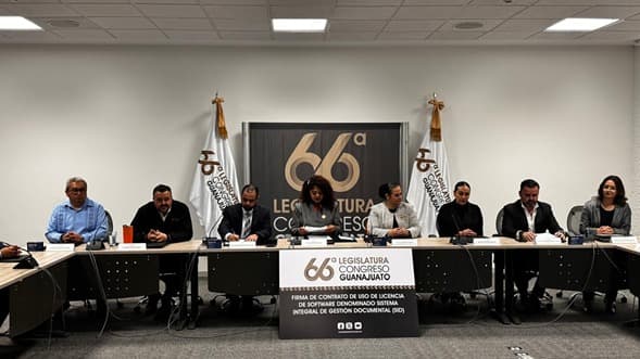 La SEPE-USET fortalece gestión documental con software donado por el legislativo de Guanajuato