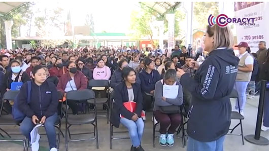 Beca “Rita Cetina” permitirá a estudiantes de secundaria concluir sus estudios 