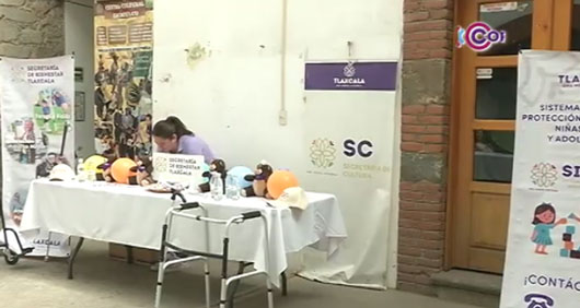  Realizaron “Feria de los Derechos de las Niñas, Niños y Adolescentes” en Zacatelco