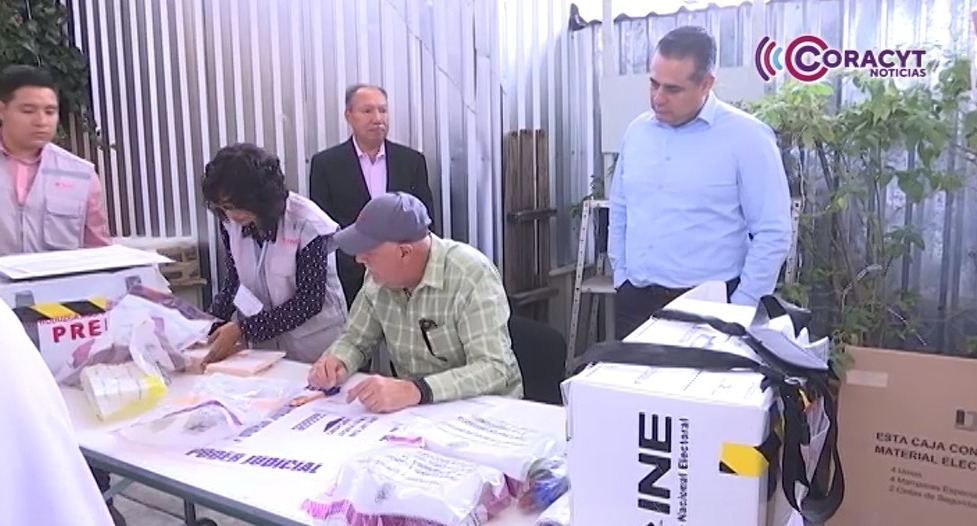 Avanza el INE Tlaxcala con la entrega de paquetes electorales