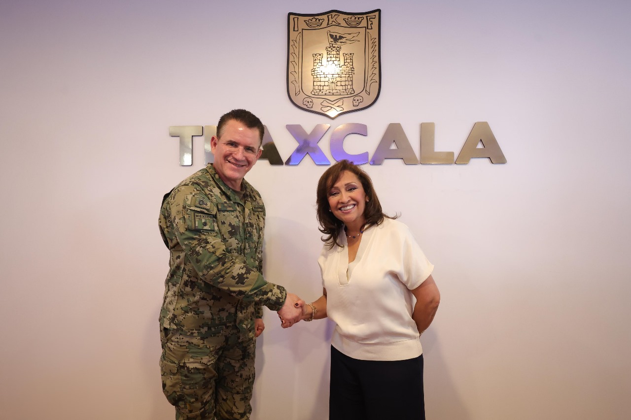 Reconoce Marina trabajo de Tlaxcala en seguridad