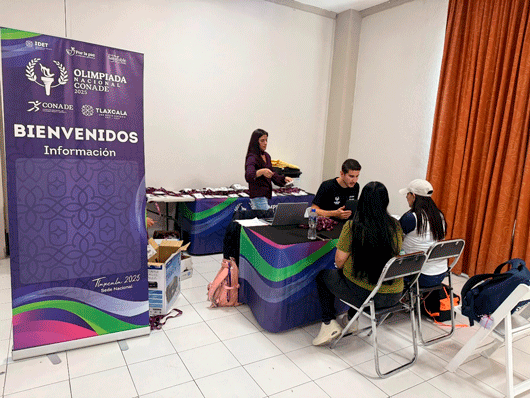 Llegan primeras delegaciones deportivas que participarán en la Olimpiada Nacional CONADE 2025 en Tlaxcala
