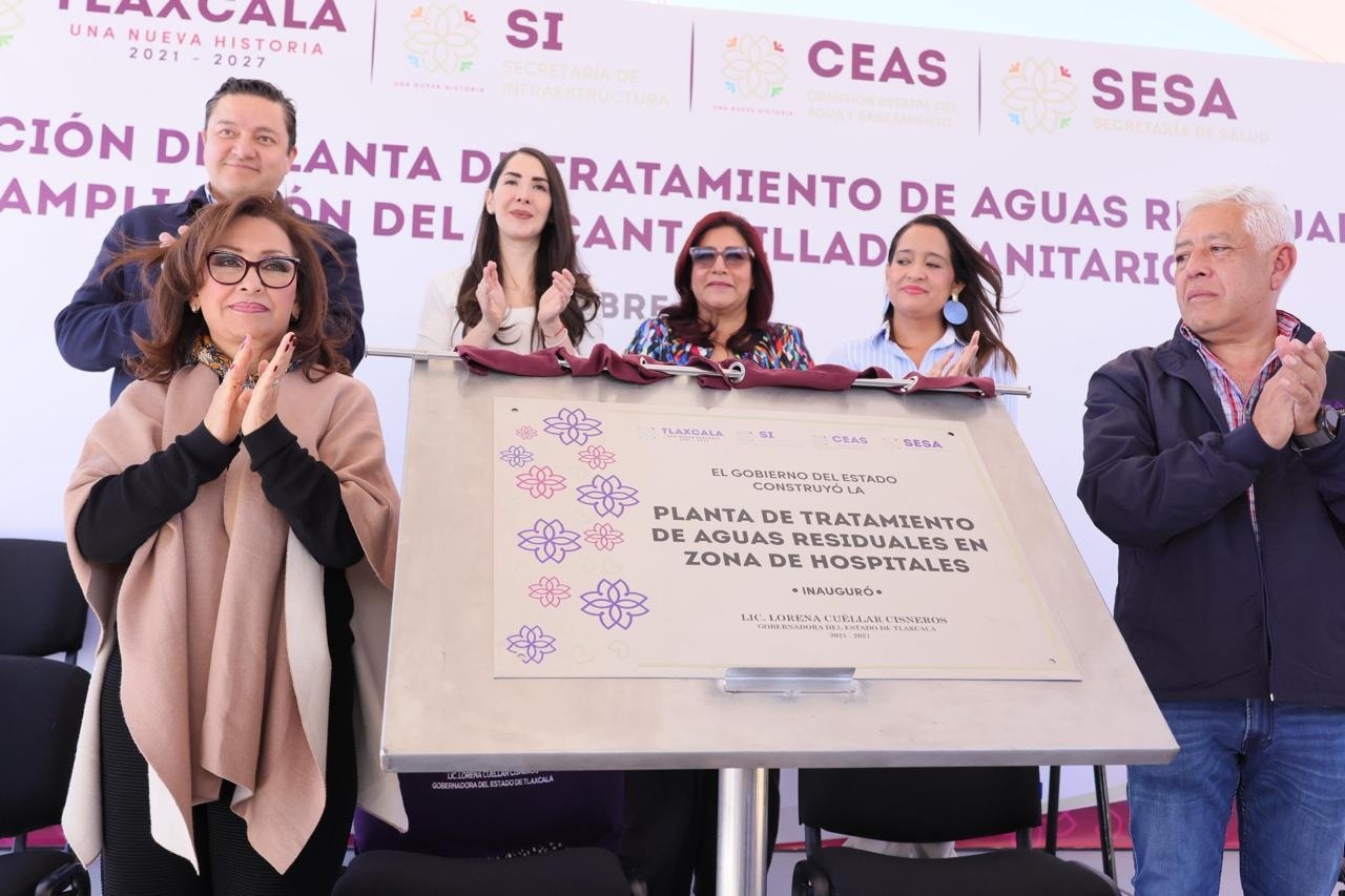 Ciudad de la Salud cuenta con nueva planta de tratamiento y red sanitaria