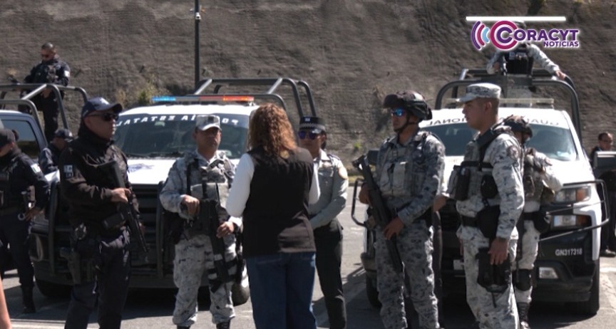 Refuerzan seguridad en Apetatitlán ante incrmento de visitantes por el “Buen Fin”