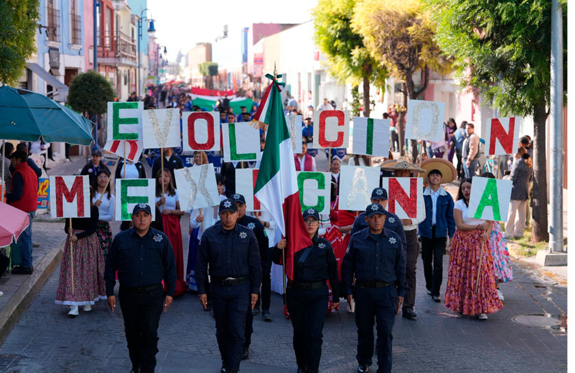 Recordaron a los héroes de la Revolución Mexicana en Apetatitlán