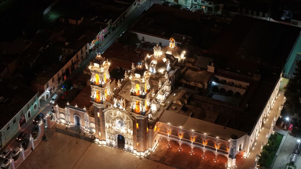 Iluminación de la Basílica de Ocotlán atraerá más visitantes: comerciantes