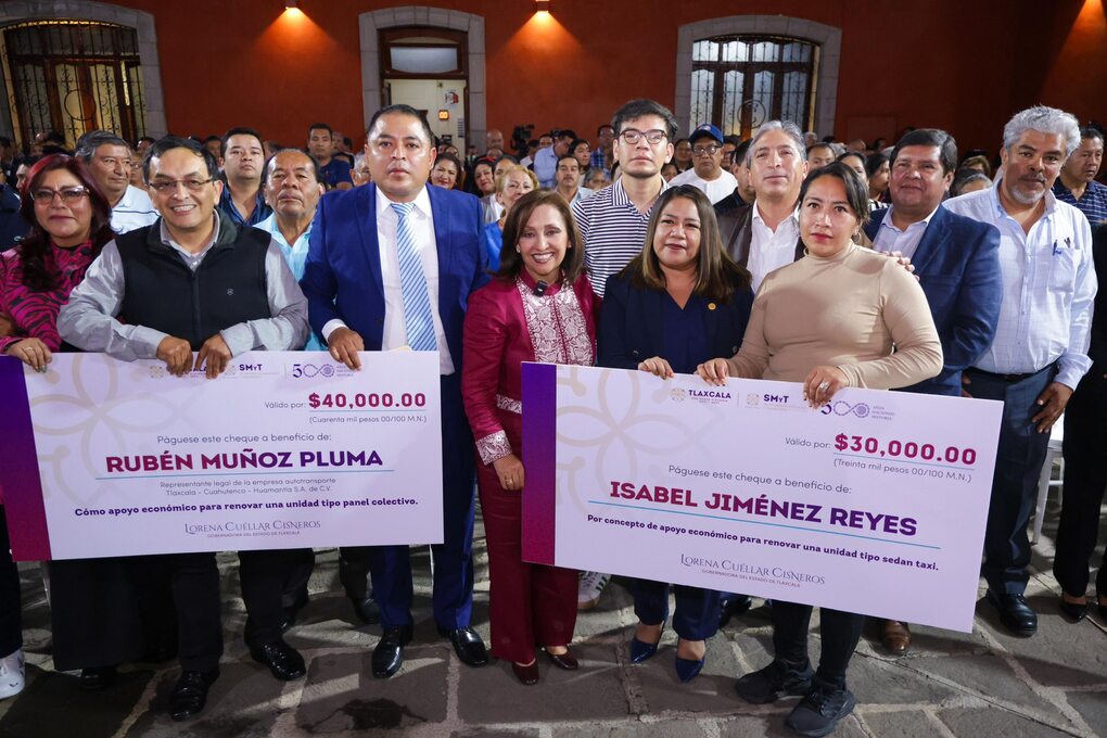 Transporte público en Tlaxcala se renovará con inversión de 3.4 millones de pesos