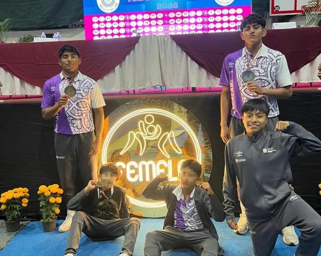 Tlaxcala brilla en el Grand Prix de Luchas Asociadas con seis medallas