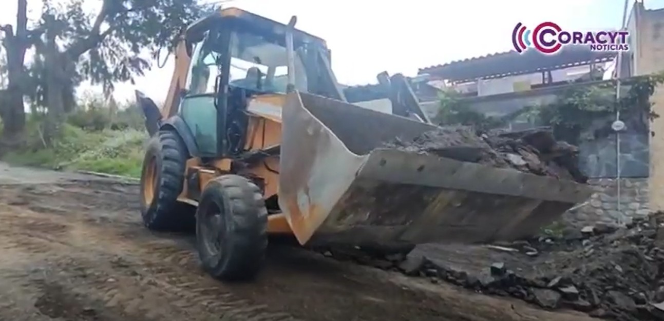 Inició rehabilitación integral de la Avenida Antonio Carvajal de Tlaxcala capital