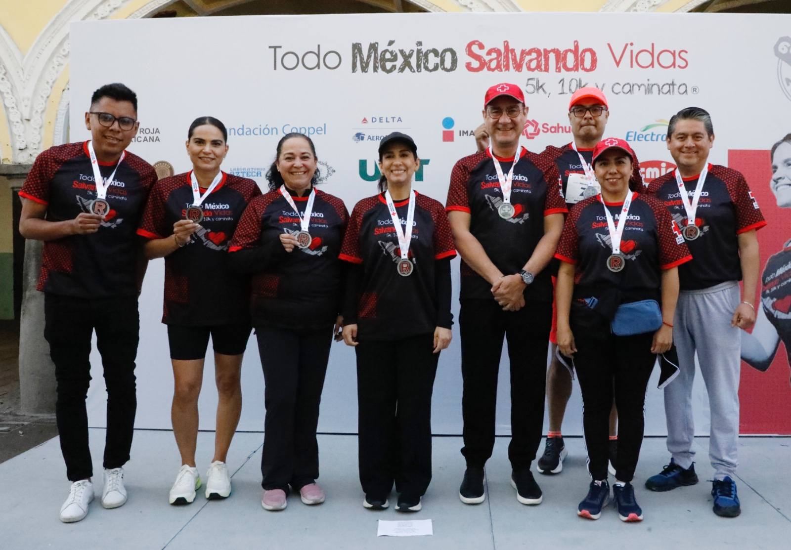 Participaron más de mil 400 personas en la carrera “Todo México Salvando Vidas”