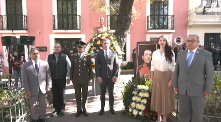 Reconocen al tlaxcalteca Felipe Santiago Xicohténcatl en la Gesta Heroica de Chapultepec