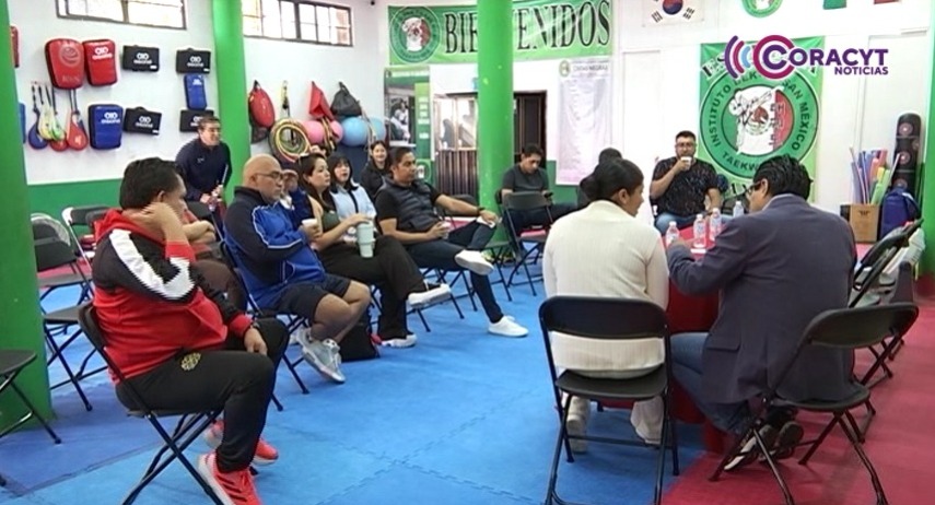 Presentó Asociación de Taekwondo de Tlaxcala su plan de trabajo 2025-2026