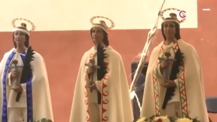 Feligresía honró a los Santos Niños Mártires en Atlihuetzía