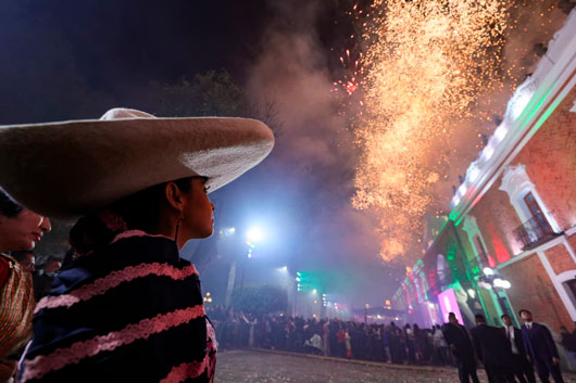Tlaxcaltecas celebraron el Grito de Independencia con orgullo y los colores de México