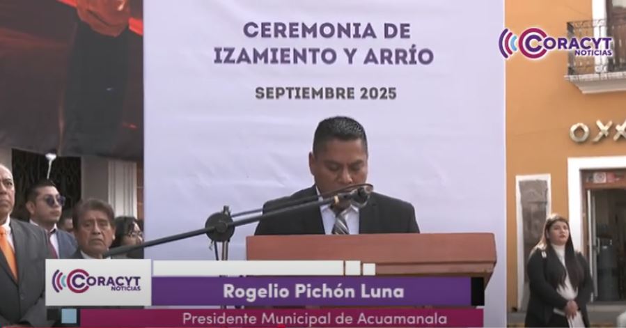 Inician izamientos de bandera en Tlaxcala 