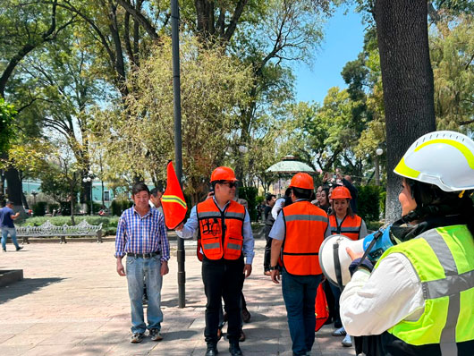 Tlaxcala, lista para el simulacro nacional 2025