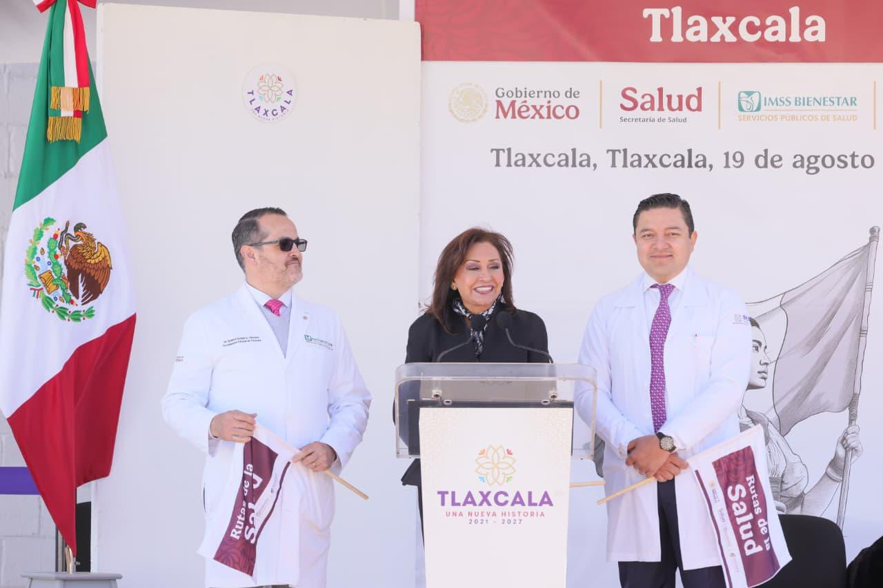 Arranca en Tlaxcala programa “Rutas de la Salud”