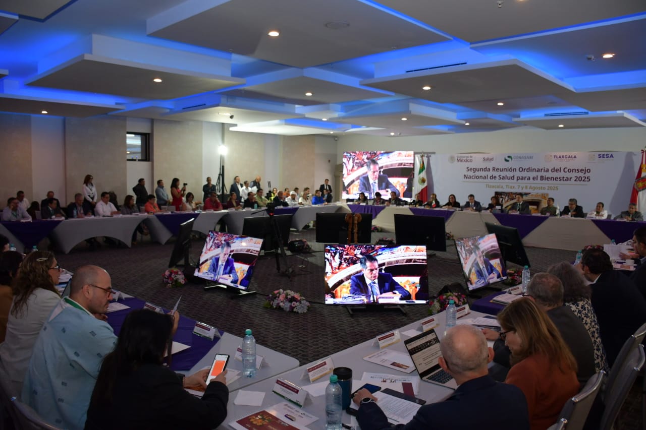 Desde Tlaxcala, Consejo Nacional de Salud establece retos prioritarios de atención a la población