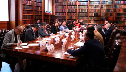 Acuerdan INE y Comisión Presidencial para la Reforma Electoral trabajo conjunto