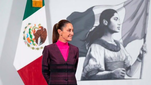 Respalda Sheinbaum alianza por la democracia que anunciaron en Chile líderes de Iberoamérica